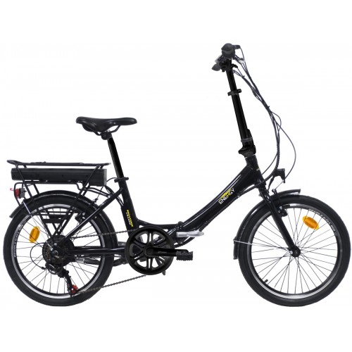 Ηλεκτρικό Ποδήλατο Energy "SKIATHOS" E2000 Σπαστό  (Easy Entry) 20" Μαύρο