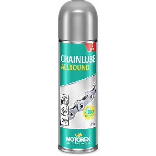 CHAIN LUBE ALLROUND Spray 300ml (City Lube) - Λιπαντικό αλυσίδας Motorex 