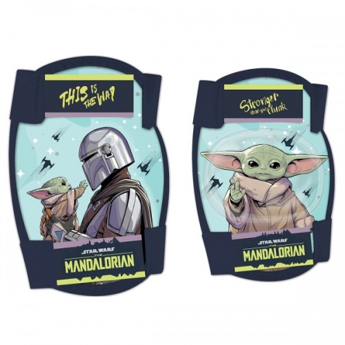 Σετ προστατευτικών αξεσουάρ για παιδια Disney Star Wars Mandalorian (Επιαγκωνίδες - Επιγονατίδες)