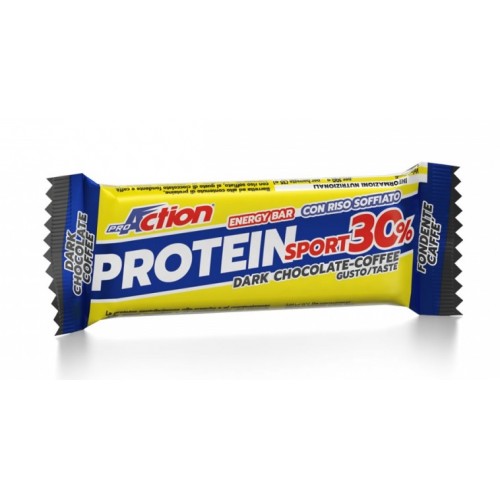 ProAction Protein Sport Bar 30% - Σοκολάτα Υγείας-Καφές