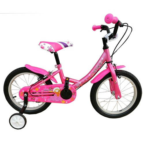 Παιδικό ποδήλατο 14" Style - Μεταλλικό Ροζ