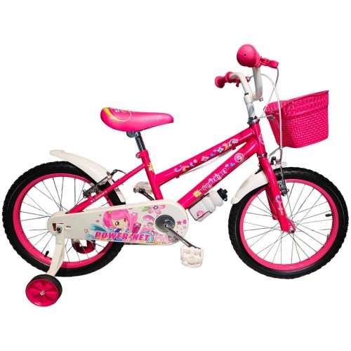 Παιδικό ποδήλατο 18" POWER-NET Girl - Φούξια