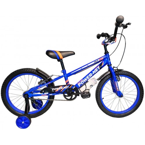 Παιδικό ποδήλατο 18" POWER-NET Mix - Μπλέ