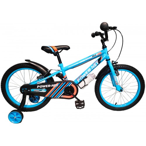 Παιδικό ποδήλατο 18" POWER-NET Mix - Γαλάζιο